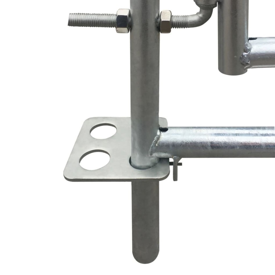 Corral para ovejas de 4 paneles acero galvanizado 183x183x92