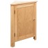 Armario de esquina de madera maciza de roble 59x45x80