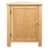 Armario de esquina de madera maciza de roble 59x45x80