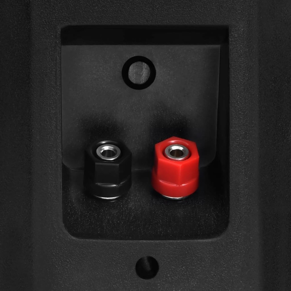 Altavoces estéreo de pared 2 uds negro interior exterior 120