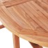 Juego de comedor de jardín clase B 7 piezas madera maciza