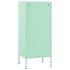 Armario de almacenamiento acero verde mint 42,5x35x101,5