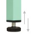 Armario de almacenamiento acero verde mint 42,5x35x101,5