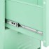 Armario de almacenamiento acero verde mint 42,5x35x101,5