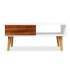 Mesa de centro de madera maciza de acacia 90x50x40
