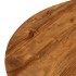 Mesa de centro de madera maciza de acacia 65x65x32