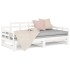 Sofá cama extraíble sin colchón blanco 2x(90x200)