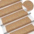 Alfombrilla autoadhesiva escalera sisal 15uds naranja