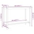 Mesa consola de madera maciza de pino blanco 110x40x80