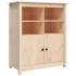 Aparador de madera maciza de pino 83x41,5x100