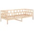 Sofá cama madera maciza de pino 80x200