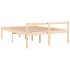 Cama senior sin colchón madera maciza de pino 140x190