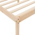 Cama senior sin colchón madera maciza de pino 140x190