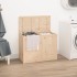 Baúl para la colada madera maciza de pino 88,5x44x66