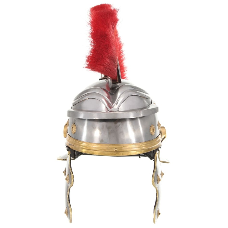 Réplica de casco de soldado romano rol en vivo acero