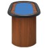 Mesa de póquer para 10 jugadores azul 160x80x75
