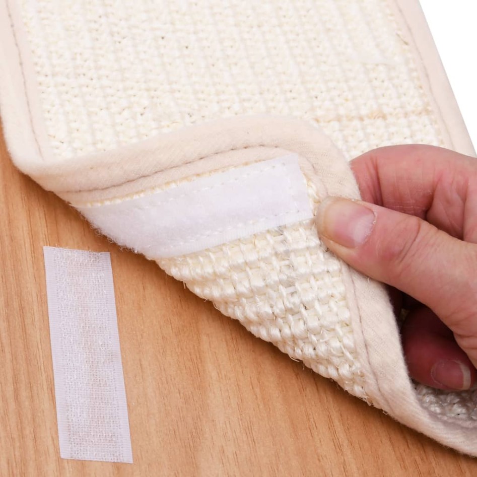 Rascador para gatos con alfombra rascadora de sisal 104