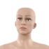 Maniquí femenino con base de vidrio beige 180