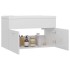 Mueble con lavabo madera de ingeniería blanco