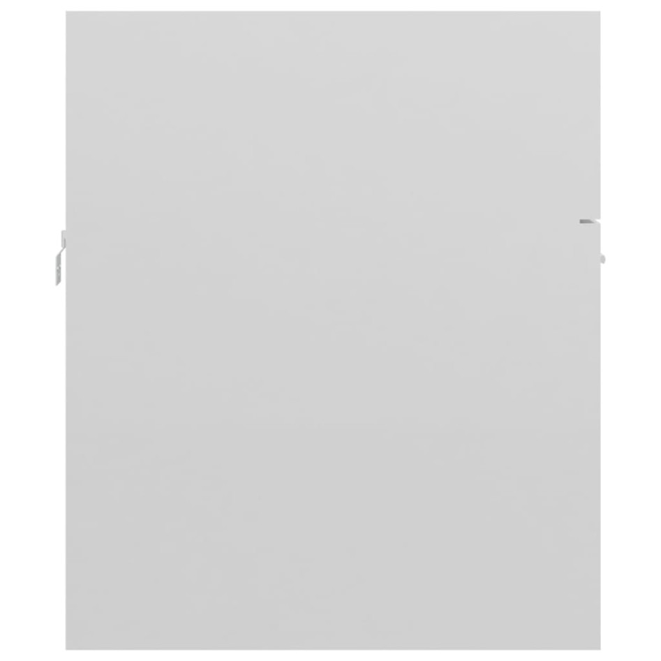 Mueble con lavabo madera de ingeniería blanco