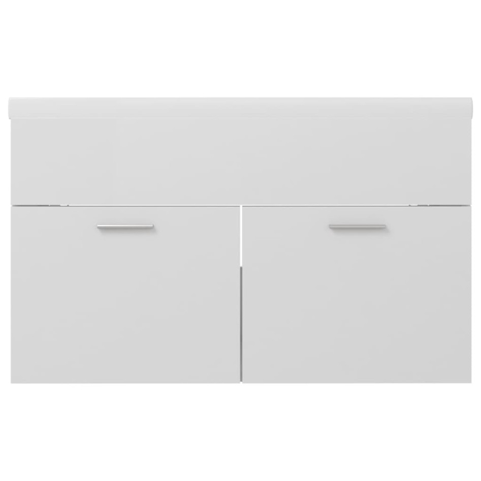 Mueble con lavabo madera de ingeniería blanco