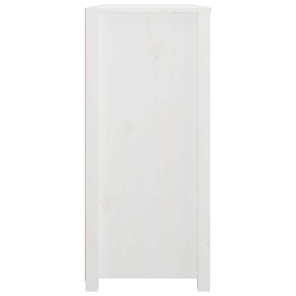 Armario auxiliar madera maciza de pino blanco 100x40x90