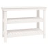 Banco de trabajo de madera maciza de pino blanco 110,5x50x80