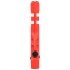 Barrera de tráfico plegable roja 210x50x105
