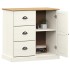 Aparador con cajones VIGO madera maciza pino blanco 78x40x75