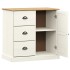 Aparador con cajones VIGO madera maciza pino blanco 78x40x75