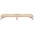 Sofá cama extraíble madera maciza de pino 2x(90x200)