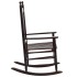 Mecedora con asiento curvo madera de álamo