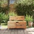 Banco de madera maciza de caoba 86x40x60