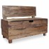 Banco de madera maciza de caoba 86x40x60