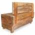 Banco de madera maciza de caoba 86x40x60