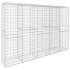 Muro de gaviones con cubierta acero galvanizado 300x50x200