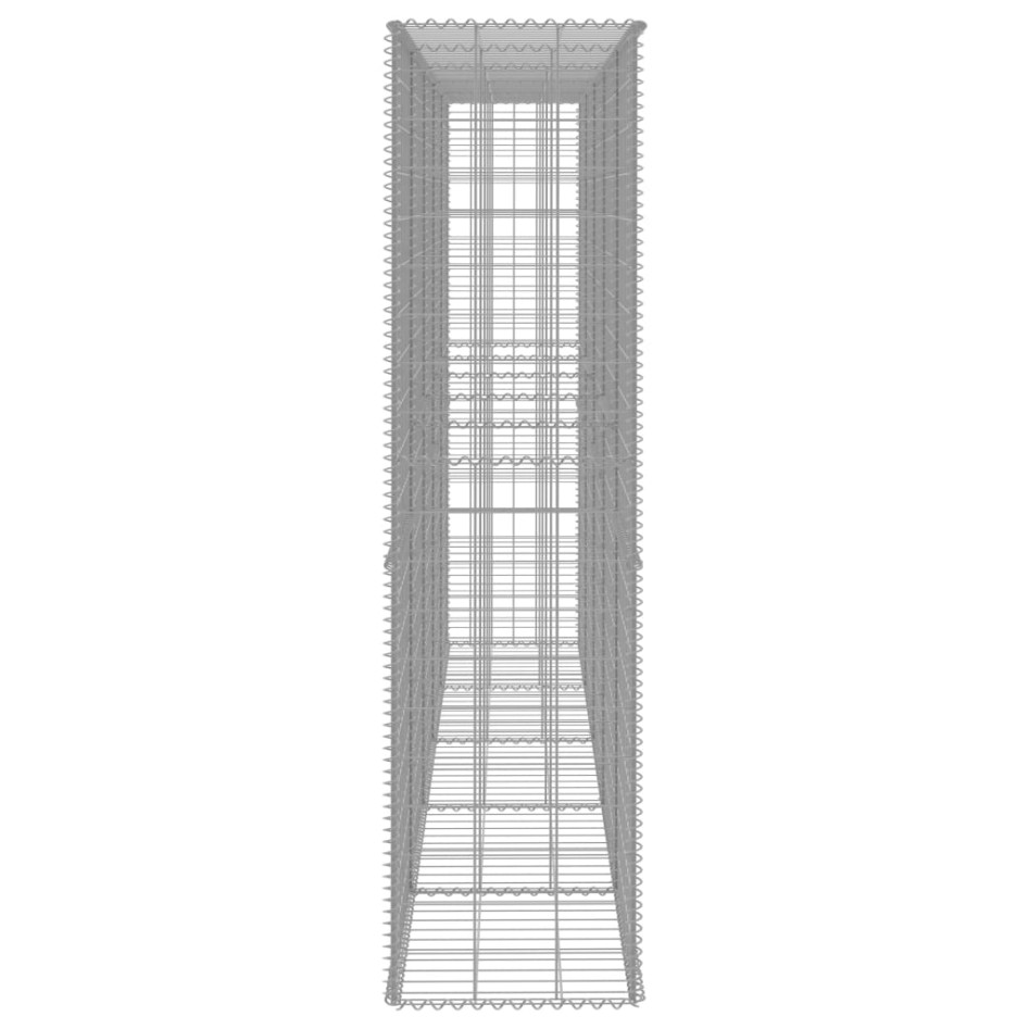 Muro de gaviones con cubierta acero galvanizado 300x50x200