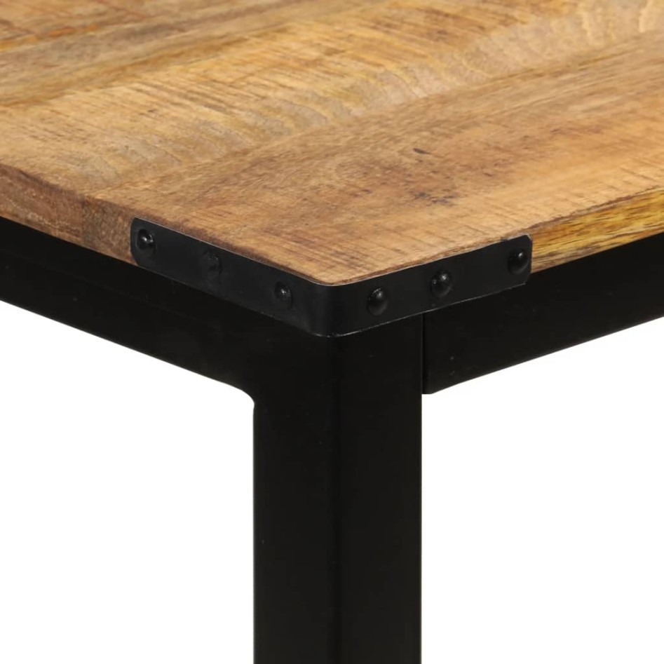 Mesa de comedor madera maciza de mango 110x60x76