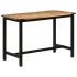 Mesa de comedor madera maciza de mango 110x60x76