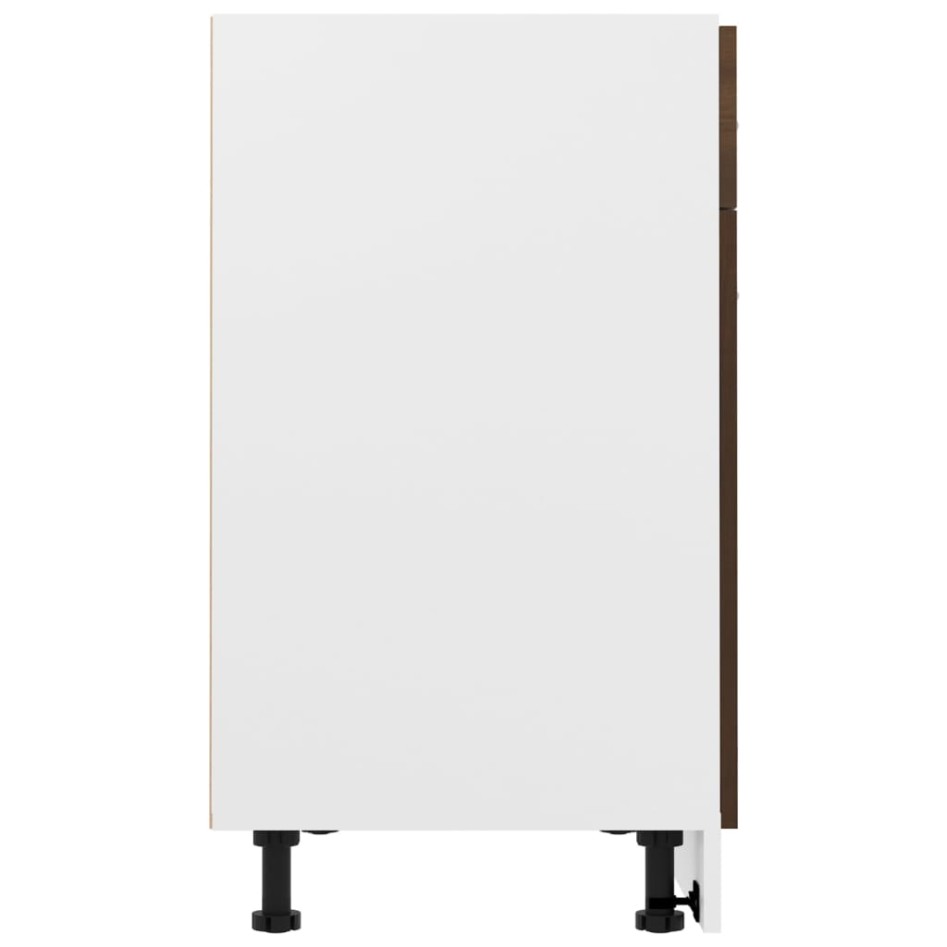 Armario inferior madera contrachapada marrón roble