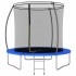 Cama elástica redonda 100 kg 244x55