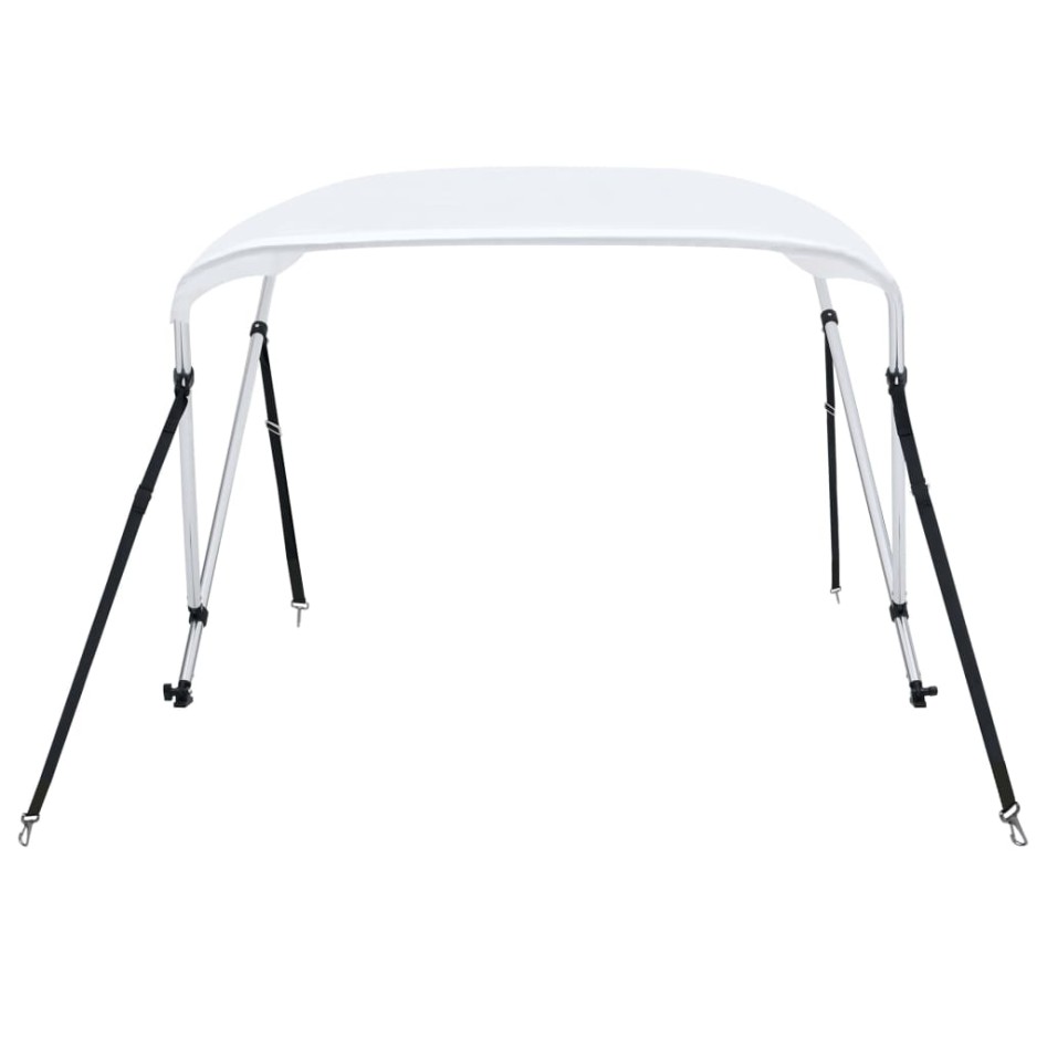 Toldo Bimini de 2 arcos blanco 180x150x110