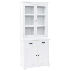 Aparador galés con 4 puertas MDF y madera de pino 80x40x180