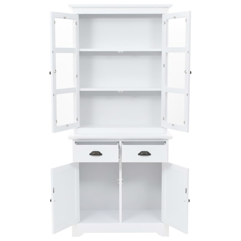 Aparador galés con 4 puertas MDF y madera de pino 80x40x180