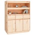 Aparador alto de madera maciza de pino 89x40x116,5