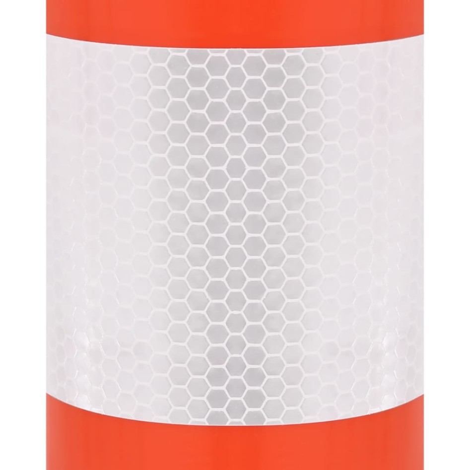 Bolardos de control de tráfico 10 unidades PE 75