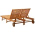 Tumbona para 2 personas madera maciza de