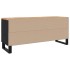 Mueble de TV madera maciza de acacia 105x33x46