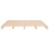 Cama de palets madera maciza de pino 120x200