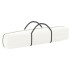Carpa para fiestas plegable con paredes laterales blanca 3x3